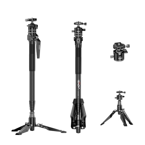 Monopié compacto COMAN M1mini para estabilizar cámaras pesadas de hasta 5 kg 1