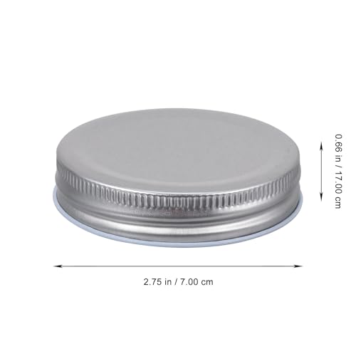 Tapas herméticas de 70 mm con sellado resistente para tarros 3