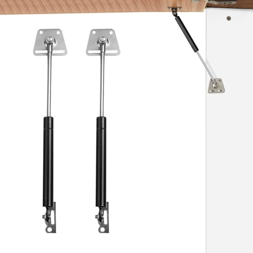 2 Stück Gasdruckdämpfer 300N,Gasfeder Dämpfer,Möbelluftdruckdämpfer für Türen und Schränke,Gas Strut Lift Schrank, Luftdruckdämpfer für Schminktische, Kleiderschränke,Gasfedern für Kraftfahrzeuge