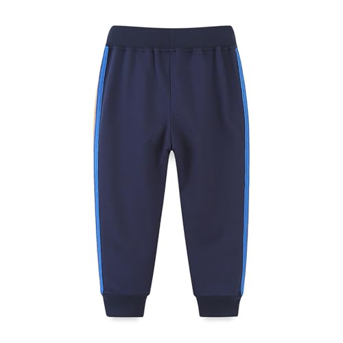 Boys Jogging Pants with Drawstring Elastic Waistband Comfortable Sweatpants for Active Sports and Leisure Attire2