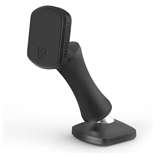 Scosche MEDPMSG MagicMount Elite Magnetic Smartphone/GPS Mount for The Car, Home, Office or Garage, Space Gray Elite