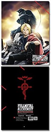 Full Metal Alchemist: Brotherhood - Group Elastic Band PP Document Folder image 2
