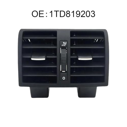 Rejilla de ventilación de coche con flujo regulable para Caddy 1T 2003-2015 trasera 2