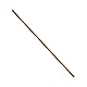 SZLIZHUO 1 Stück 99,98% reines Kupfer Rundstab Ø 7mm in 305mm Länge Kupferstab Diy Handwerk Kupfer Rundstab Handwerksmaterial T2 runder Stäbe（ 1,7mm x 305mm）