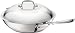 All-Clad 6412 SS Copper Core 5-Ply Bonded Dishwasher Safe Chefs Pan / Cookware, 12-Inch, Silver