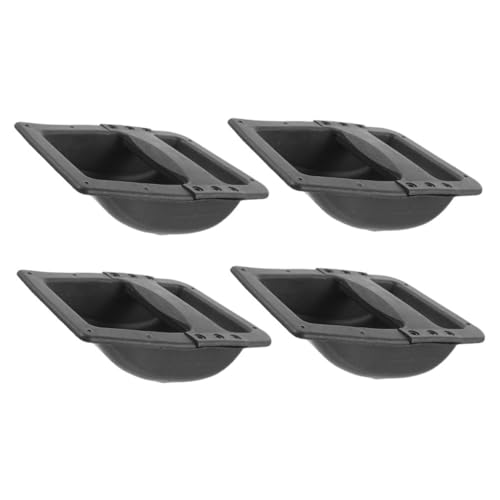 ERINGOGO 4pcs Plastic Speaker Handle Handle for Amplifier Vintage Amplifier Replacement