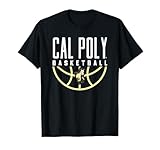 Cal Poly Mustangs Basketball Arch T-Shirt