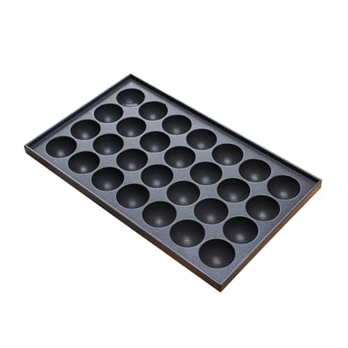 Plaque de cuisson 28 trous en aluminium avec surface lisse pour cuisine DIY créative