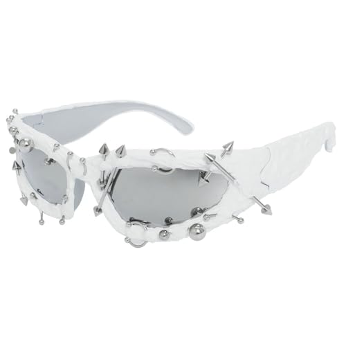 Image of Wrap Around Y2K Sunglasses Men And Women Cool Sunglasses Personalized Street Party sunglasses N45