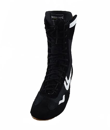 Chaussures de lutte montantes pour hommes femmes et jeunes