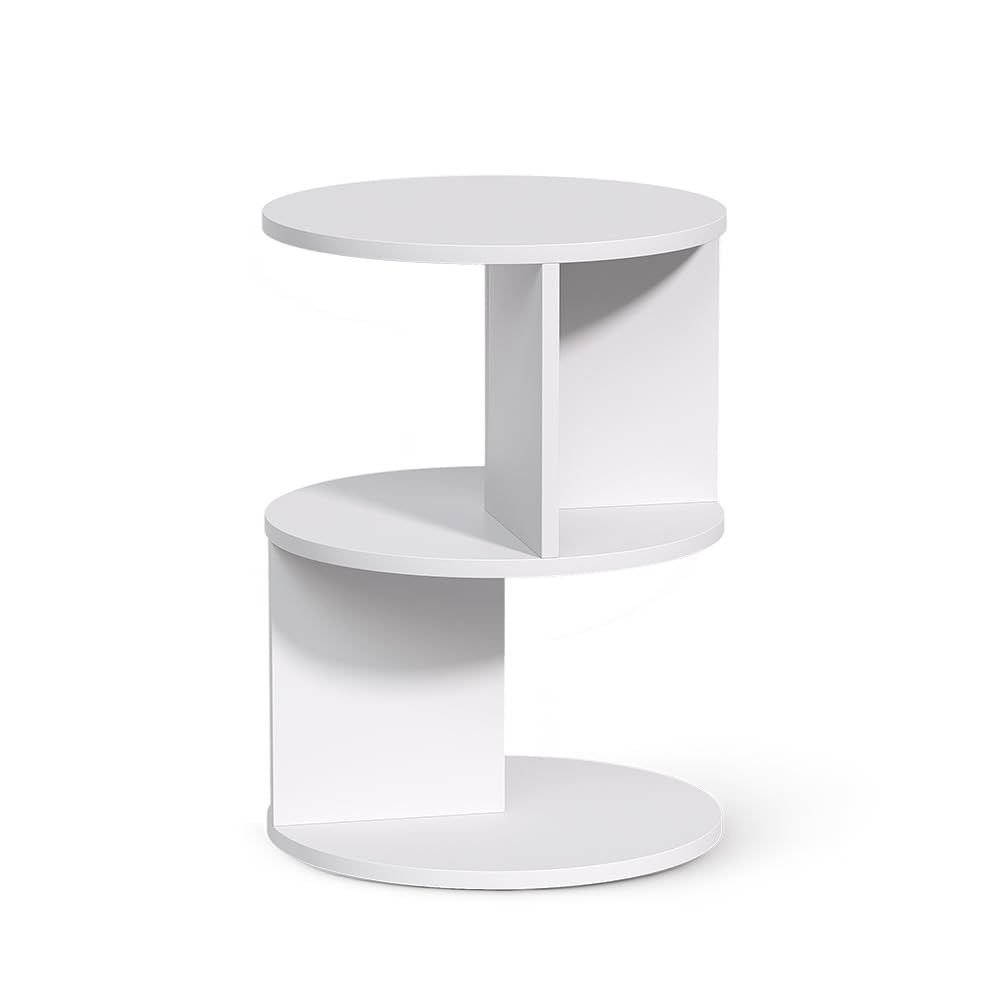 Vicco tavolino Trino, Bianco, 40 x 40 cm