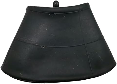 2 Pieces of 4.00-8" Heavy Duty Replacement Inner Tubes with TR-87 Bent Valve for Wheelbarrows, Mowers, Hand Trucks and More