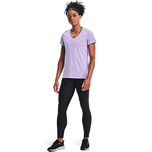 Image of Under Armour Womens Tech V-Neck Short-Sleeve T-Shirt