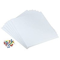 PATIKIL Hexagon Felt Board Tiles, 8 Pack Self Adhesive Oon Wall Pin - View #4