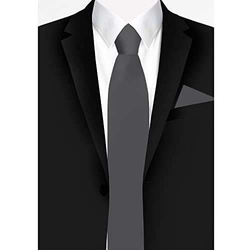 Image of Jacob Alexander Men's Pocket Square Solid Color Handkerchief
