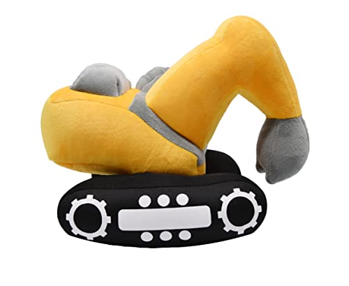 Yonlit Soft Excavator Stuffed Construction Toy Super Cute Plush Digger Trucks Excellent Gifts For Kids Or Birthday Party 11 Inches #TOP2