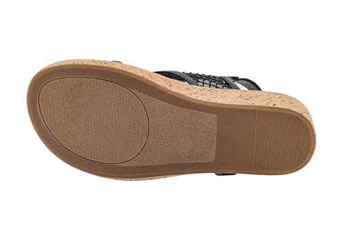 Image of Corkys Footwear Womens Carley Wedges, Featuring Corkys EVA Foam Cushioned Insoles, A 2.5 Inch Heel, Lightweight For All Day Wear, And Hook And Loop Closure