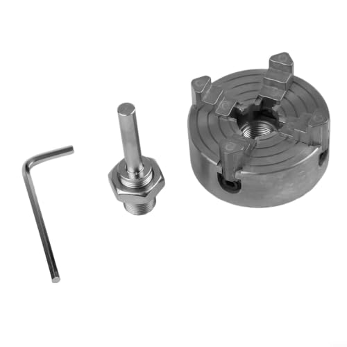 Abrazadera de metal autocentrante Z011 con 4 mandíbulas para mini taladro de banco 4