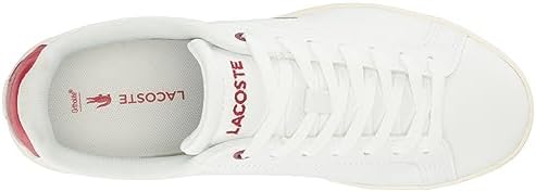 Lacoste Carnaby PRO 2231 SUJ Sneaker, WHT/GRN, 6 US Unisex Big Kid | Image 4