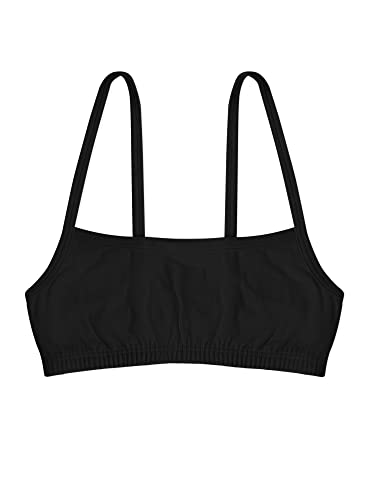 Image of Fruit of the Loom Girls' Cotton Spaghetti Strap Sport Bra