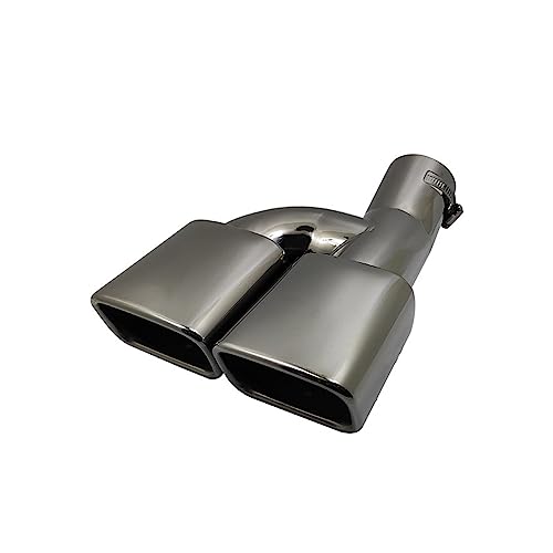 Silenciador negro de 63mm para tubo de escape de Toyota Noah, Voxy y Esquire