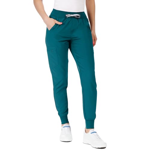 Stenso Nobby Pantalones Sanitarios con Elastano - Uniformes Sanitarios - Pantalones de Trabajo Unisex Azul caribeño L