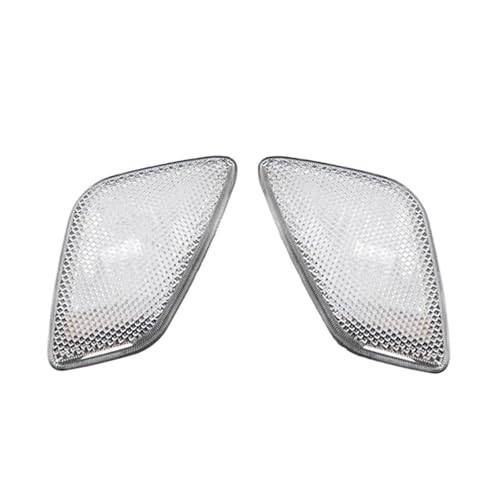 DZSQWETYU Indicatori Direzione 1 Paio per Jeep per Wrangler TJ 1997-2006 Paraurti Anteriore Copertura Indicatore Direzione Laterale Nessuna Lampadina 55155628AB Indicatore Luminoso(One Pair Clear)