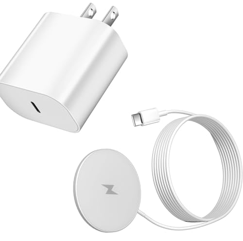 6FT Fast Magnetic Wireless Charging Pad,Magnetic Wireless Charger 15W Fast Apple Magsafe Charger