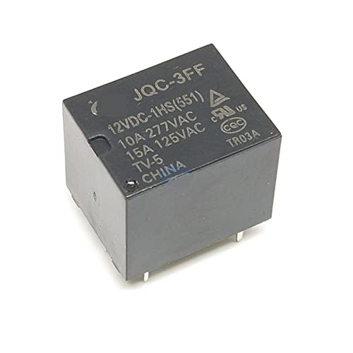 Relais HF JQC-3FF-009-1HS 9V composant électronique 4 broches 15A