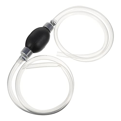 HORIALENCE Bomba Sifón Manual para Transferencia de Bomba de Mano para Aceite y Agua Portátil y Ligero Compatible con Vehículos sin Antirrobo