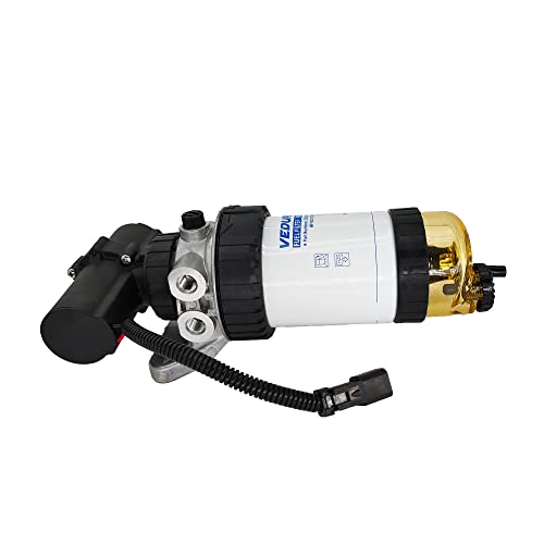 Mp10325 Fuel Filter & Lift Pump Assembly Fit For Asv Sr70 Sr80 Terex Pt75 Pt80 Compact Track Loaders, 804C-33 804C-33T 804D-33 804D-33T Engine Replaces 232/5877 228-9129 #TOP1
