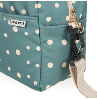 brandbaby (16) Anne ve Bebek Yeşil Isı Yalıtımı Termal Yemek Taşıma Bakım Çantası Yeşil - Görsel 5