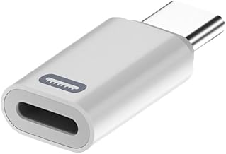 Lightning to Type C Converter, Fast Charging, Fast Data Transfer Compatible USB-C Devices for iPhone 15/15 Plus/Pro/Pro Max/Android