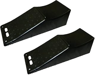 KATSU Caravan Leveling Ramps, 2PCs Heavy Duty Plastic Garage Car Ramps for Lifting Automotive Vehicles Workshop Car Service and Repair 161919