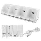 Compatibile e versatile: progettata specificamente per i telecomandi Wii e Wii U, questa combinazione di caricabatterie e batteria è un accessorio essenziale per i giocatori Wii, migliorando la comodità e il tempo di gioco evitando di rimanere senza energia durante il gioco.