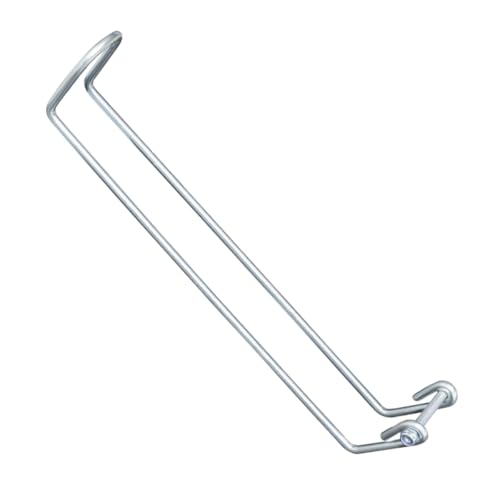 Over Throw Wire Arm Top Gate Latch,Suitable for Residential Door Frames Made of 1-1-8 Outside Diameter and 1-3-8 Outside Diameter Pipe