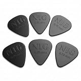 Kit 06 Palhetas para Guitarra e Violão 0,70mm – Palhetas Resistentes em Plástico para Cordas de Aço e Nylon – Acessório Musical para Iniciantes e Profissionais