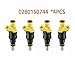 Fuel Injector 0280150744 FITS Compatible For Opel Astra Calibra Cavalier Kadett Gsi Gt GTE 2.0 16v 91-01 4PCS
