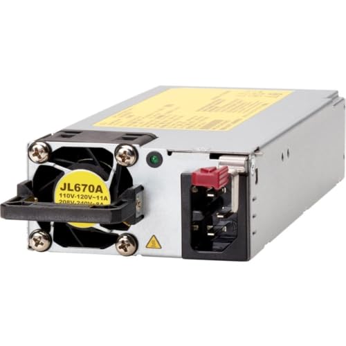 Image of Hewlett Packard Enterprise Aruba X372 54VDC 1600W 110-240VAC Power Supply - 120 V AC, 230 V AC Input - 1600 W / 54 V DC - TAA