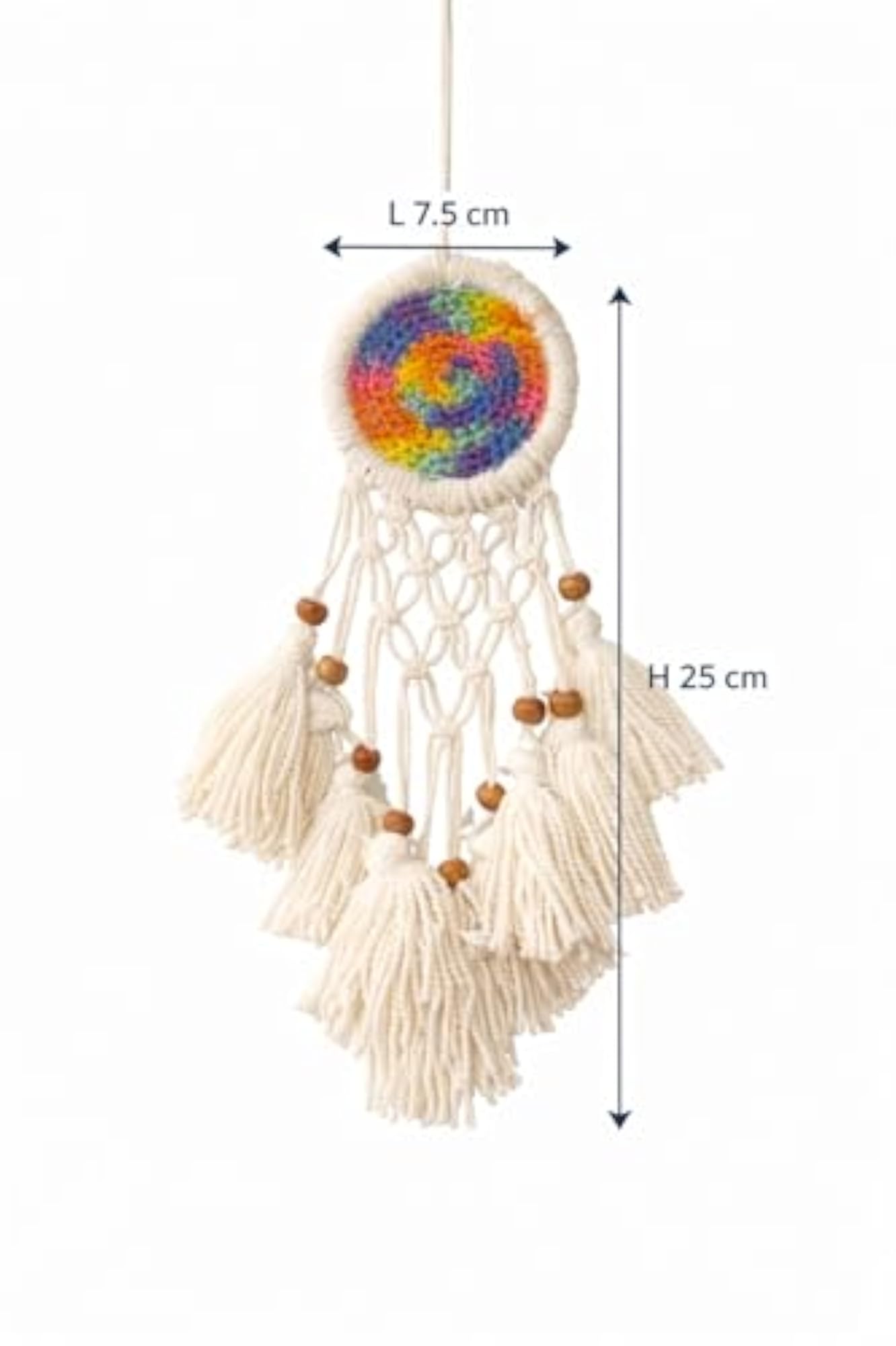 Handcrafted Multicolor Dream Catcher Car Hanging