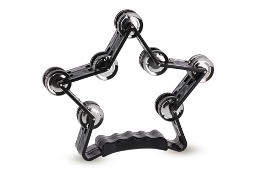 GEWA Schellenring Stern - 14-Paar verchromte Schellen...