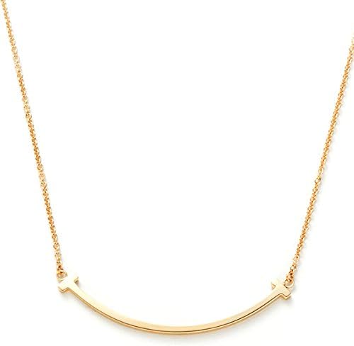 [ティファニー]ネックレス Tスマイル ペンダント ゴールド レディース 35189459 [並行輸入品]