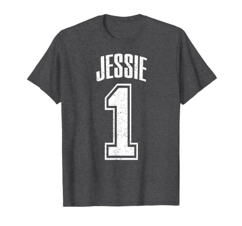 Jessie 1 Fan Sports Graphic Men Women T-Shirt, Men, Dark Heather Grey, XX-Large