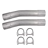 Mid Muffler Replacement Kit Compatible With 2008-2021 Dodge Charger Challenger Chrysler 300 6.1 6.4 6.2 and 2017-2020 5.7L
