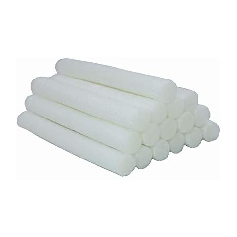 Cotton Filter Sticks 16-Pack Cotton Filter Refill Sticks Wick Replacement Sponge Filters for Portable nanum Car Humidifier essential oil Diffuser Wicks Cover