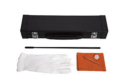 Lexington C Flute Closed Hole German Nickel for Student with Premium Hard Case - Thumbnail 3
