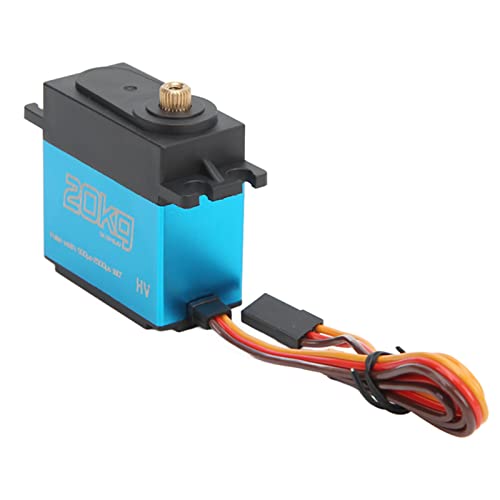 Servo 20kg étanche Dilwe avec bras 25T pour modèle réduit - 5
