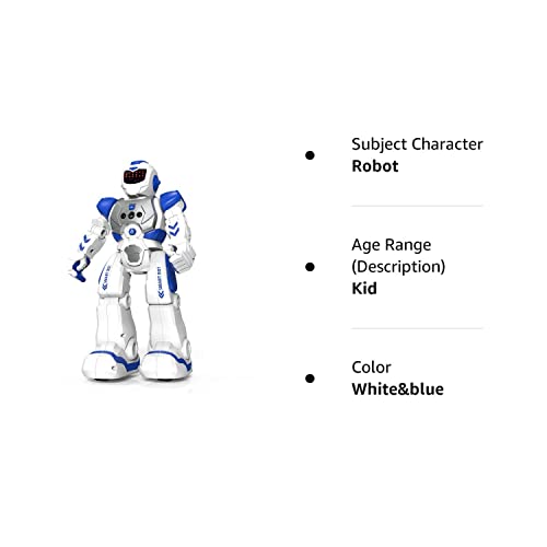 Sonomo Toys For 6-9 Year Old Boys, Girls Rc Robot Gifts For Kids Intelligent Programmable Robot With 2.4Ghz Sensing Gesture Control - Upgraded Version (Blue&White) #TOP7