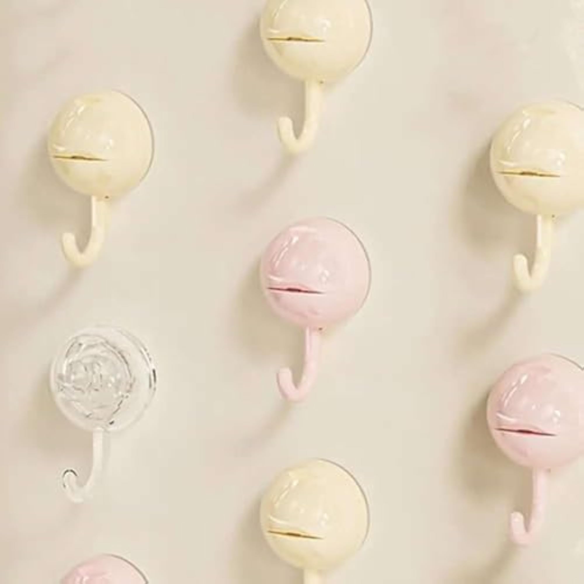 Powerful Suction Cup Hooks for Kitchen & Bathroom Organization