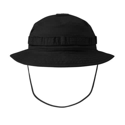 Helikon-Tex Men's Black Boonie Hat Mk2, M